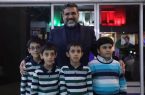 وزیر ارشاد در کنار بچه‌ها فیلم‌ تماشا کرد