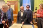 بازدید رئیس سازمان اسناد و کتابخانه ملی ایران از کتابخانه ملی روسیه