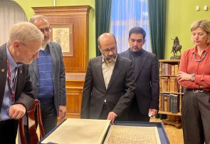 بازدید رئیس سازمان اسناد و کتابخانه ملی ایران از کتابخانه ملی روسیه